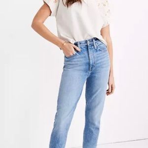 Madewell The Mom Jean Melva Wash #K9935 Sz 27